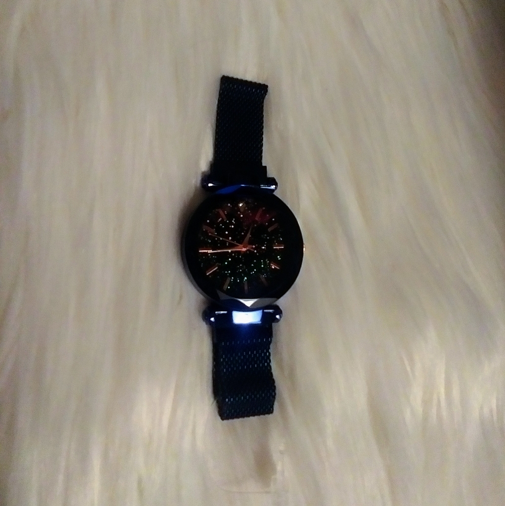 🆕 Indigo Blue Metal Watch